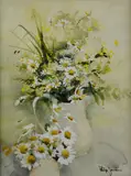 PA artist by Philip Jamison, watercolor on paper, sold Apr 2019