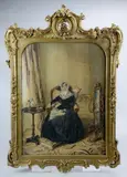 portrait of an elderly woman by Alicia H. Laird, watercolor on paper, sold Apr 2019