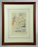 No Stopping by Louis Icart, etching, sold Mar 2019