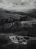 Untitled by Jerry Uelsmann, silver gelatin print, sold Mar 2019
