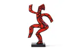 'dancing to time' sculpture by Jon Buck, 2014, Bronze, sold Oct 2026