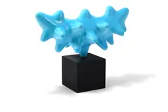 'large proteiform' sculpture by Jon Buck, 2009, Bronze, sold Oct 2026