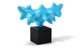 'large proteiform' sculpture by Jon Buck, 2009, Bronze, sold Oct 2026
