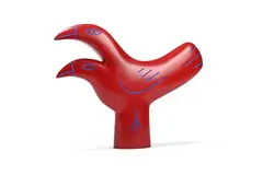 'double take' sculpture by Jon Buck, 2005, Bronze, sold Oct 2026