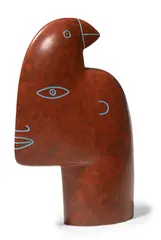 Bird man sculpture by Jon Buck, 2009, Bronze, sold Oct 2026