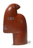 Bird man sculpture by Jon Buck, 2009, Bronze, sold Oct 2026