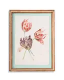 A study of tulips by George Oakes, Watercolour over traces of pencil, sold Oct 2026