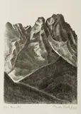 Waxenstein by Marsden Hartley, Lithograph, sold Aug 2024