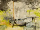 Sloop Susan by William Thon, Watercolor on paper, sold Aug 2024
