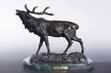 Elk by Pierre-Jules Mêne, Bronze, offered Aug 2022