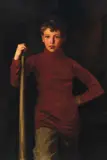 Grenville with Baseball Bat by Ellen Emmet Rand, Oil on canvas, offered Aug 2022