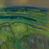 Landscape by William C. Palmer, Oil on canvas, offered Aug 2022
