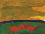 Cape Cod by James Lechay, Oil on paper, offered Aug 2022