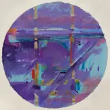 Altos Twilight by Frances Kornbluth, Mixed media on paper, offered Aug 2022