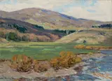 Shadows Vermont by Horace Brown, Oil on panel, offered Aug 2022