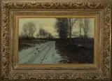 End of Day by William Starbuck Macy, Oil on canvas, offered Aug 2021