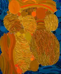 Yellow Mono, Logue by Lynne Mapp Drexler, 1972, Oil on canvas, offered Aug 2021