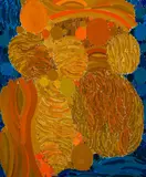 Yellow Mono, Logue by Lynne Mapp Drexler, 1972, Oil on canvas, offered Aug 2021