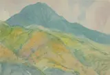 Morning-Dominica by Charles Herbert Woodbury, 1936, Watercolor on paper, offered Aug 2021