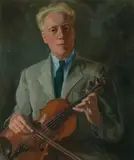 Portrait of Einar Hansen by Susan Ricker Knox, 1925, Oil on canvas, offered Aug 2021