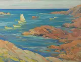 Northwest Day by Elwyn George Gowen, 1936, Oil on canvas, offered Aug 2021