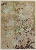 Dusty Miller in Autumn by Wendy Turner, 1984, Watercolor on paper, offered Aug 2021