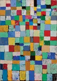 Abstraction by Irving B. Haynes, 1996, Acrylic on paper mounted to canvas, offered Aug 2021
