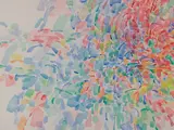 Landscape View with River Reflections by Irving B. Haynes, 1974, Watercolor on paper, offered Aug 2021