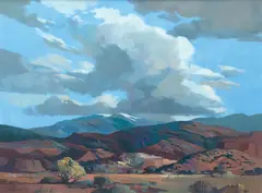 Study for Cochiti Passage by Laurence Philip Sisson, Oil on canvas, offered Aug 2021