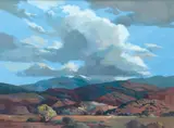 Study for Cochiti Passage by Laurence Philip Sisson, Oil on canvas, offered Aug 2021