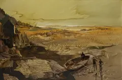 Hurricane Morning by Laurence Philip Sisson, Oil on masonite, offered Aug 2021