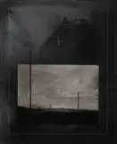 Flanders by Dozier Bell, Mixed media on paper, offered Aug 2021