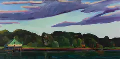 Am. 20th/21st Century, Trefethen # 3 by Connie Hayes, 1991, Oil on canvas, offered Aug 2021