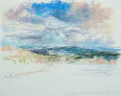 Winter Windham County by Eric Aho, Pastel on paper, offered Feb 2021