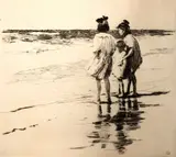 The West Wind by Sears Gallagher, Etching, offered Feb 2021