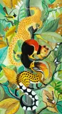 Tree of Bandipur by Dahlov Ipcar, 1996, Oil on canvas, offered Feb 2021