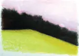 Hillside in Vermont by Wolf Kahn, Pastel on paper, offered Feb 2021