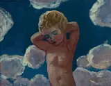 Child by Rockwell Kent, Oil on canvas, offered Feb 2021