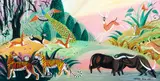 Nepal Valley by Dahlov Ipcar, 1997, Oil on canvas, offered Feb 2021