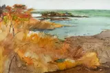 Strawberry Island by Laurence Philip Sisson, Oil on board, offered Feb 2021