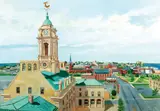 Portland City Hall by Robert Solotaire, 1988, Oil on canvas, offered Feb 2021