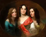 Portrait of Three Sisters by Thomas Sully, 1844, Oil on canvas, offered Aug 2020