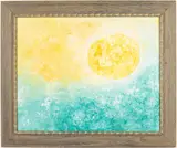Sun by Basheer Barakey, Acrylic on Canvas, sold Jun 2025