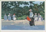 Parc Monceau by Frederick H. McDuff, Serigraph, sold Jun 2025