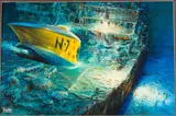 Fathoms, Deep Sea Exploration for Awaji Sea Life Park by John Berkey, Gouache on Board, sold Feb 2025