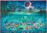 Underwater Ride for Awaji Island Sea Life Park by Reggie Stanton, Gouache on Paper, sold Feb 2025