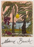 Miami Beach by Valentino Cortazar, Mixed Media, sold Feb 2025