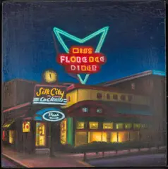 Miss Flo's Diner by Randall Deihl, 2005, Oil on Board, sold Oct 2024