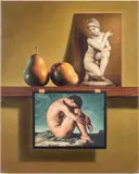Still Life with Pears by Phillip Gabrielli, 1996, Oil on Canvas, sold Oct 2024
