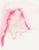 Portrait Study with Wine by Anthony Palliser, 1995, Watercolor and Ink on Paper, sold Oct 2024